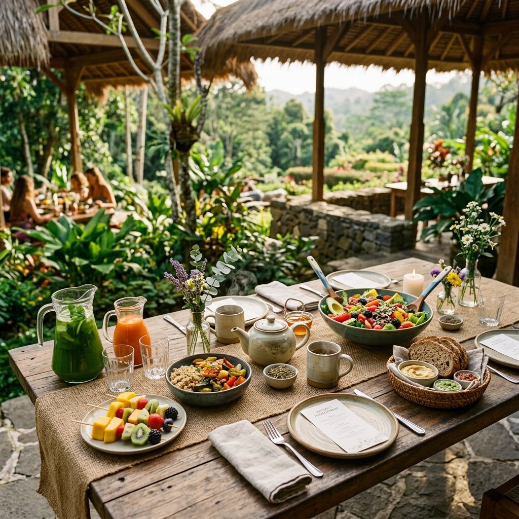 Organic Dining at CS Wellspring